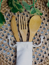 Load image into Gallery viewer, Bamboo Cutlery Set