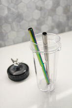 Load image into Gallery viewer, Metal Smoothie Straw