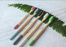 Load image into Gallery viewer, Adult Bamboo Tooth Brushes